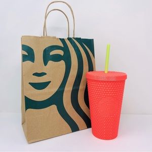STARBUCKS Studded Dragonfruit Grande Cold Tumbler 2022